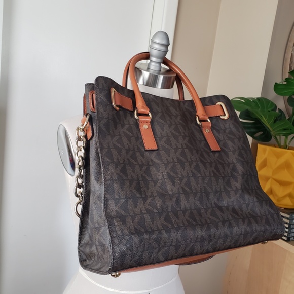 VINTAGE Michael Kors Logo Handbag - Picture 8 of 14